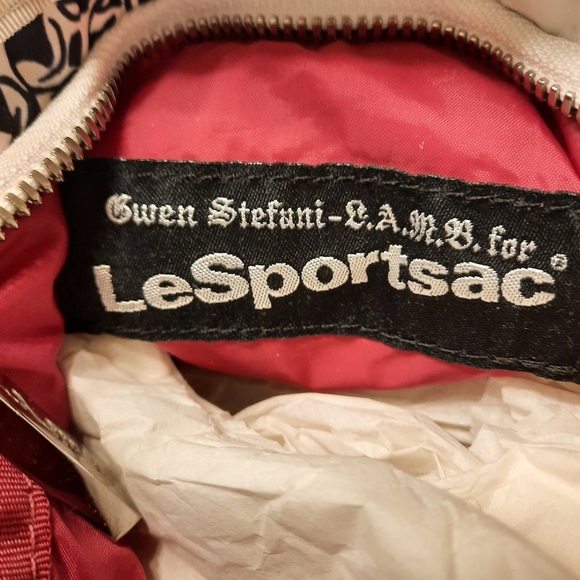 Y2K Ltd Ed L.A.M.B. x LESPORTSAC Gwen Stefani 2003 Concert Bag Crossbody - Picture 9 of 11